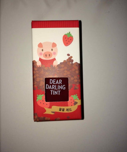 ディアダーリン ウォータージェルティント (アイスティント)/ETUDE/口紅を使ったクチコミ(1枚目)