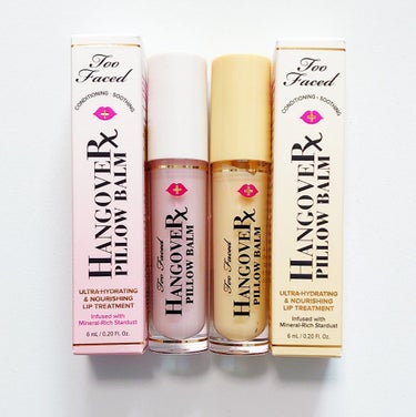 ～トゥー フェイスド ハングオーバー～ ピロー バーム リップ トリートメント バナナ キス /Too Faced/リップケア・リップクリームを使ったクチコミ（1枚目）