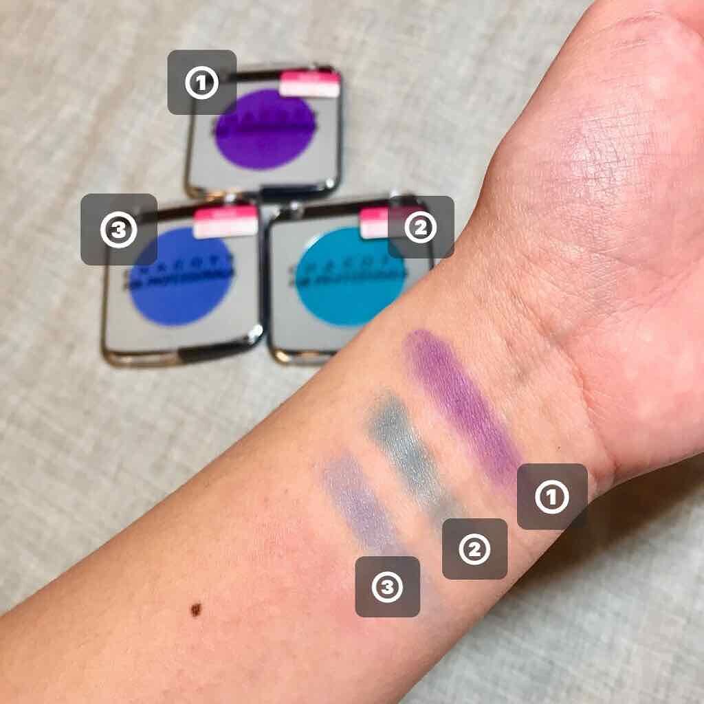 メイクアップカラーバリエーション 667/モデレートブルー/チャコット・コスメティクス/単色アイシャドウを使ったクチコミ（3枚目）