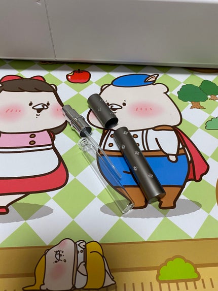 フラワーストーン付 香水スプレー容器/DAISO/その他化粧小物を使ったクチコミ(5枚目)