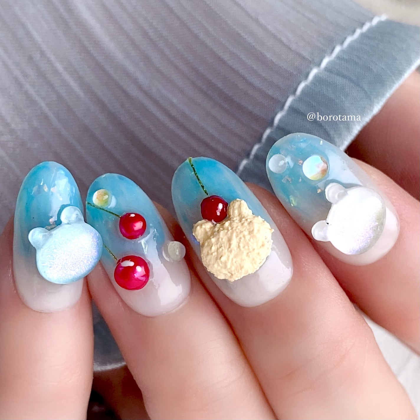 ネイルパーツ/セリア/ネイルチップ・パーツを使ったクチコミ(6枚目)