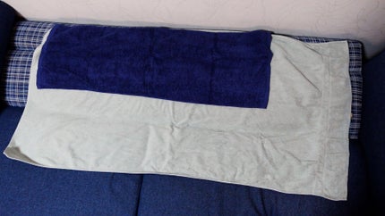 バスタオル卒業宣言/おぼろタオル/バスグッズを使ったクチコミ(5枚目)