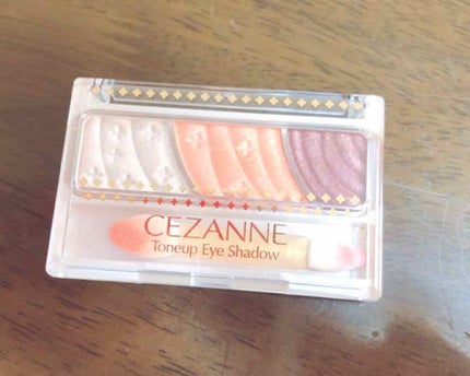 トーンアップアイシャドウ/CEZANNE/アイシャドウパレットを使ったクチコミ(1枚目)