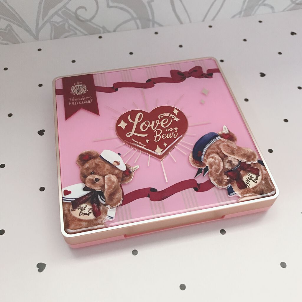 Love Bear 9色 アイシャドウパレット/FlowerKnows/アイシャドウパレットを使ったクチコミ(2枚目)