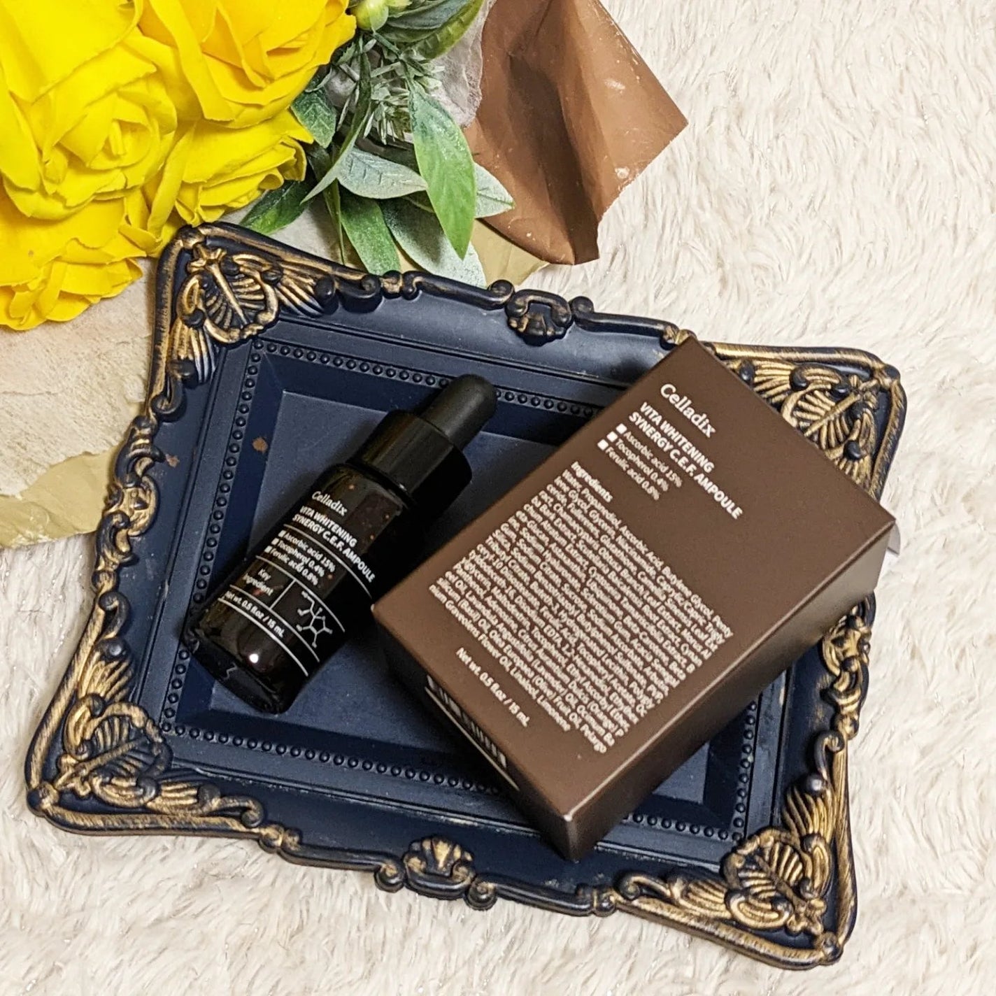 ビタホワイトニングシナジーC.E.F.アンプル/Celladix/美容液を使ったクチコミ(2枚目)