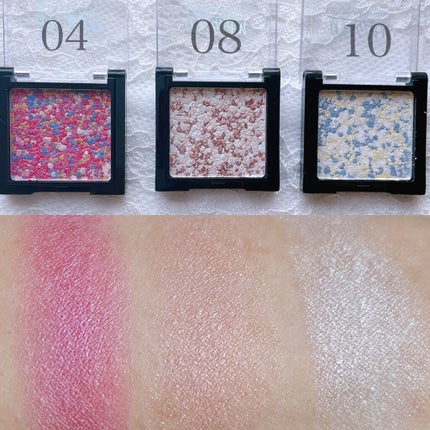 UR GLAM MARBLE EYESHADOW/U R GLAM/単色アイシャドウを使ったクチコミ(2枚目)