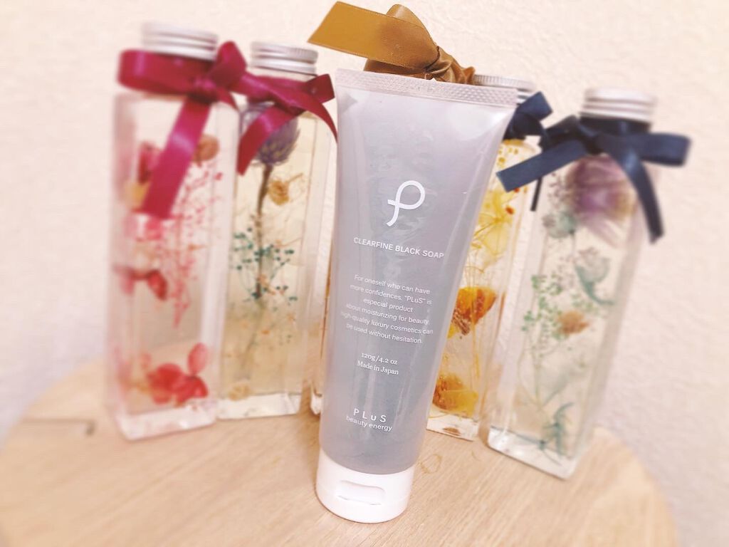 クリアファイン ブラック ソープ チューブタイプ/PLuS/洗顔フォームを使ったクチコミ（1枚目）