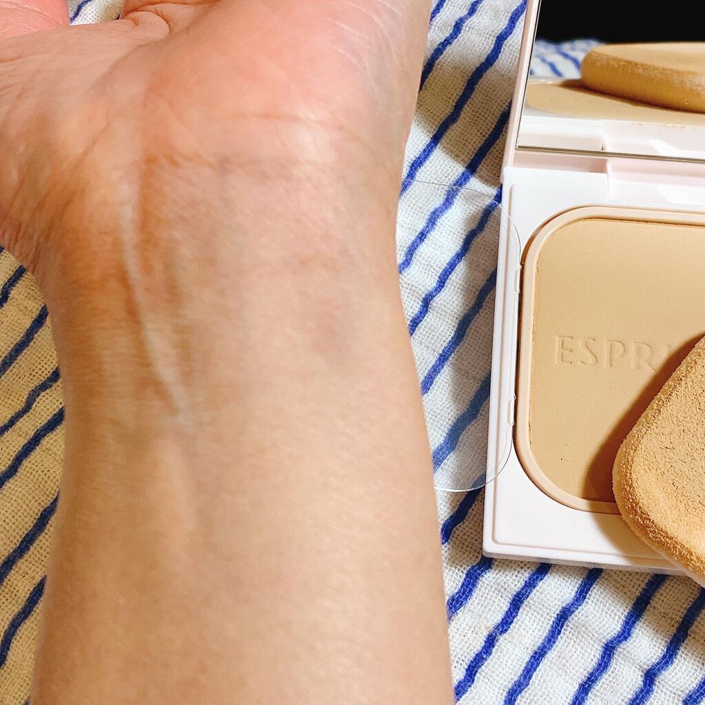 シンクロフィット パクト EX OC-410 オークル/ESPRIQUE/パウダーファンデーションを使ったクチコミ（2枚目）