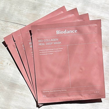 『 Biodance / BIO-COLLAGEN REAL DEEP MASK 』
⁡
✔︎ハイドロゲルマスク
✔︎超低分子ヒアルロン酸　50,000ppm
✔︎300Da超低分子フィッシュコラーゲン