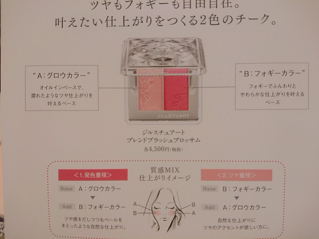 ブレンドブラッシュブロッサム/JILL STUART/パウダーチークを使ったクチコミ（2枚目）