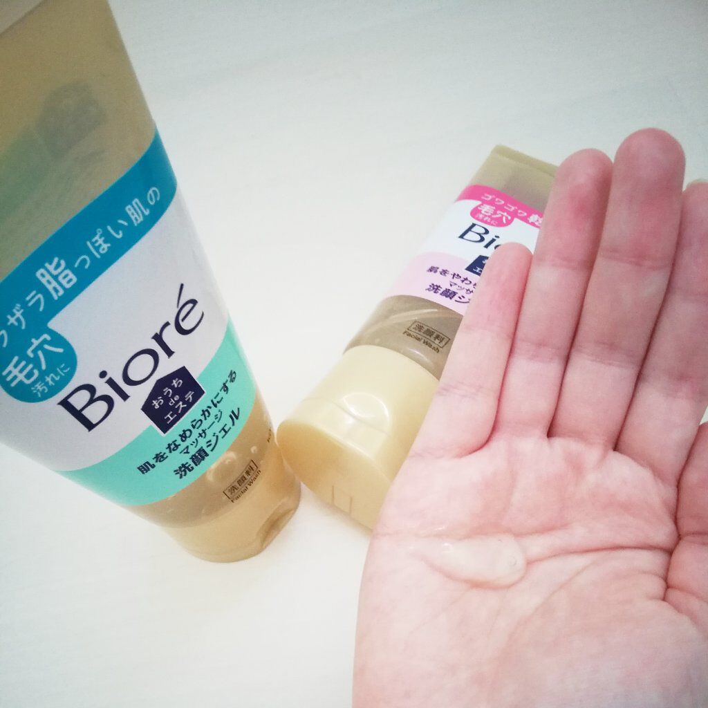 おうちdeエステ 肌をなめらかにする マッサージ洗顔ジェル/ビオレ/その他洗顔料を使ったクチコミ（2枚目）