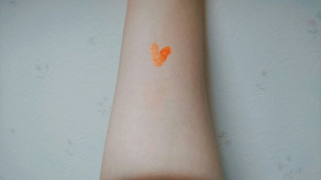 ジェリーリップティント パプリカオレンジ/crayontouch-me/リップティントを使ったクチコミ（2枚目）