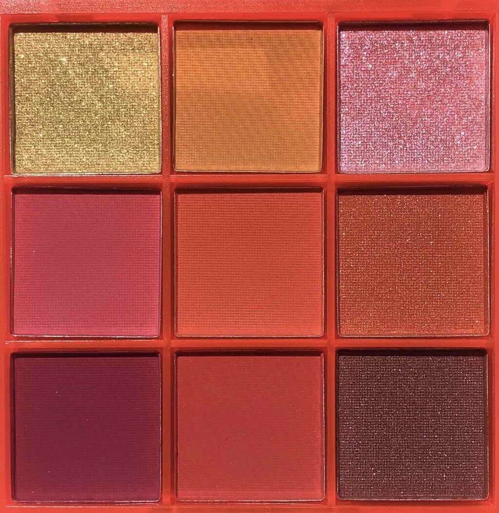 UR GLAM　BLOOMING EYE COLOR PALETTE/U R GLAM/アイシャドウパレットを使ったクチコミ（2枚目）