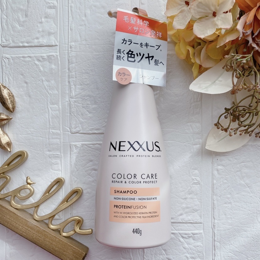 ネクサス リペア＆カラープロテクト シャンプー／トリートメント/NEXXUS(ネクサス)/市販シャンプーを使ったクチコミ（2枚目）