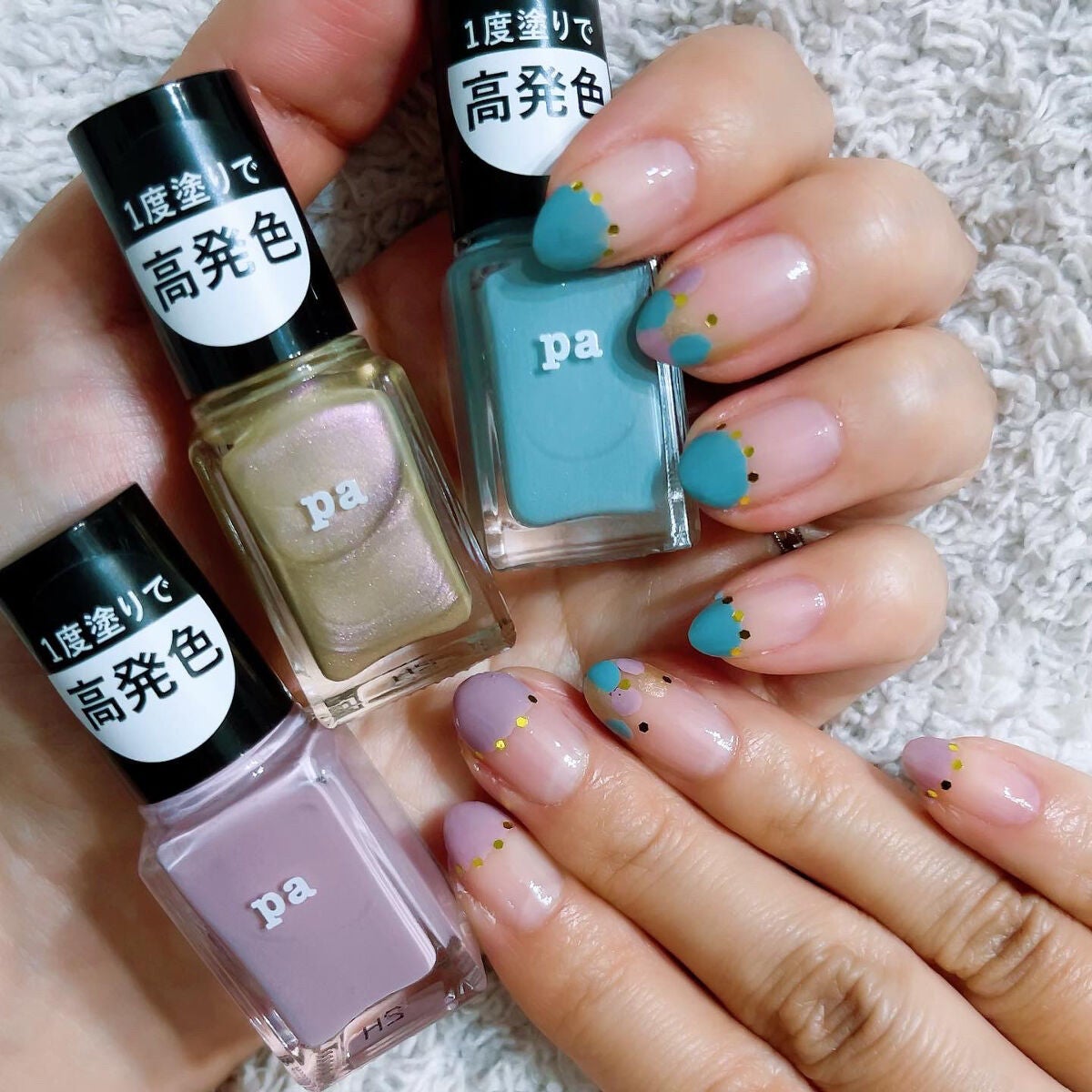 ネイルカラー ワンコートフィニッシュ /pa nail collective/マニキュアを使ったクチコミ(1枚目)