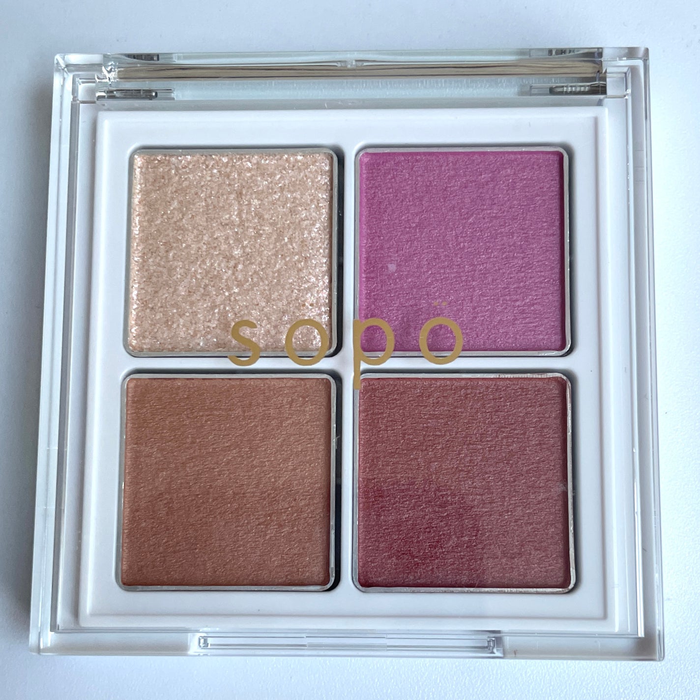 アイパレット/sopo/アイシャドウパレットを使ったクチコミ(1枚目)