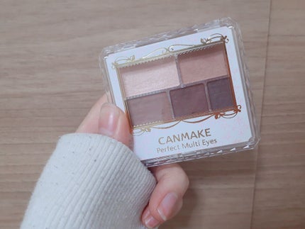 パーフェクトマルチアイズ/キャンメイク/アイシャドウパレットを使ったクチコミ(1枚目)