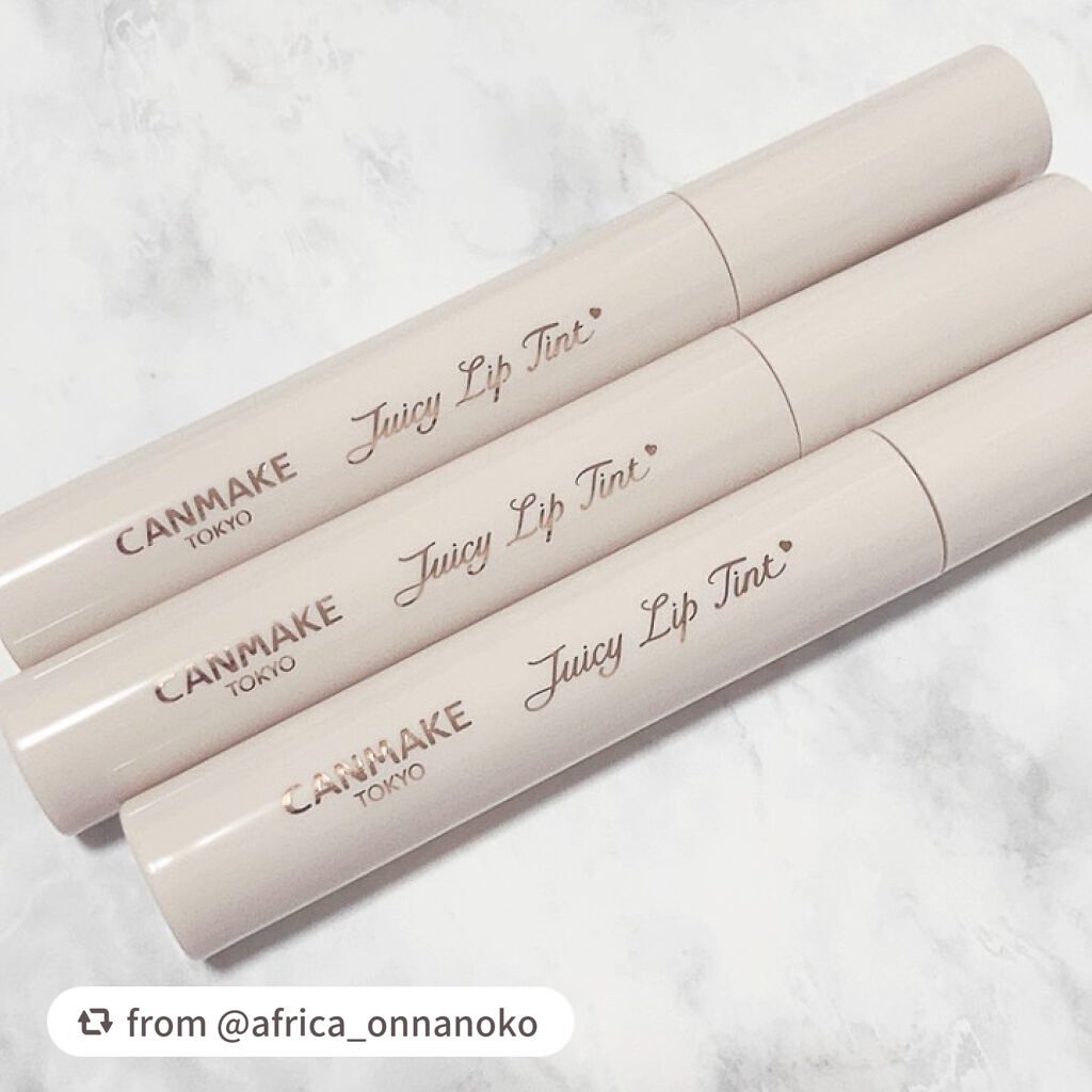 ジューシーリップティント/キャンメイク/口紅を使ったクチコミ(5枚目)