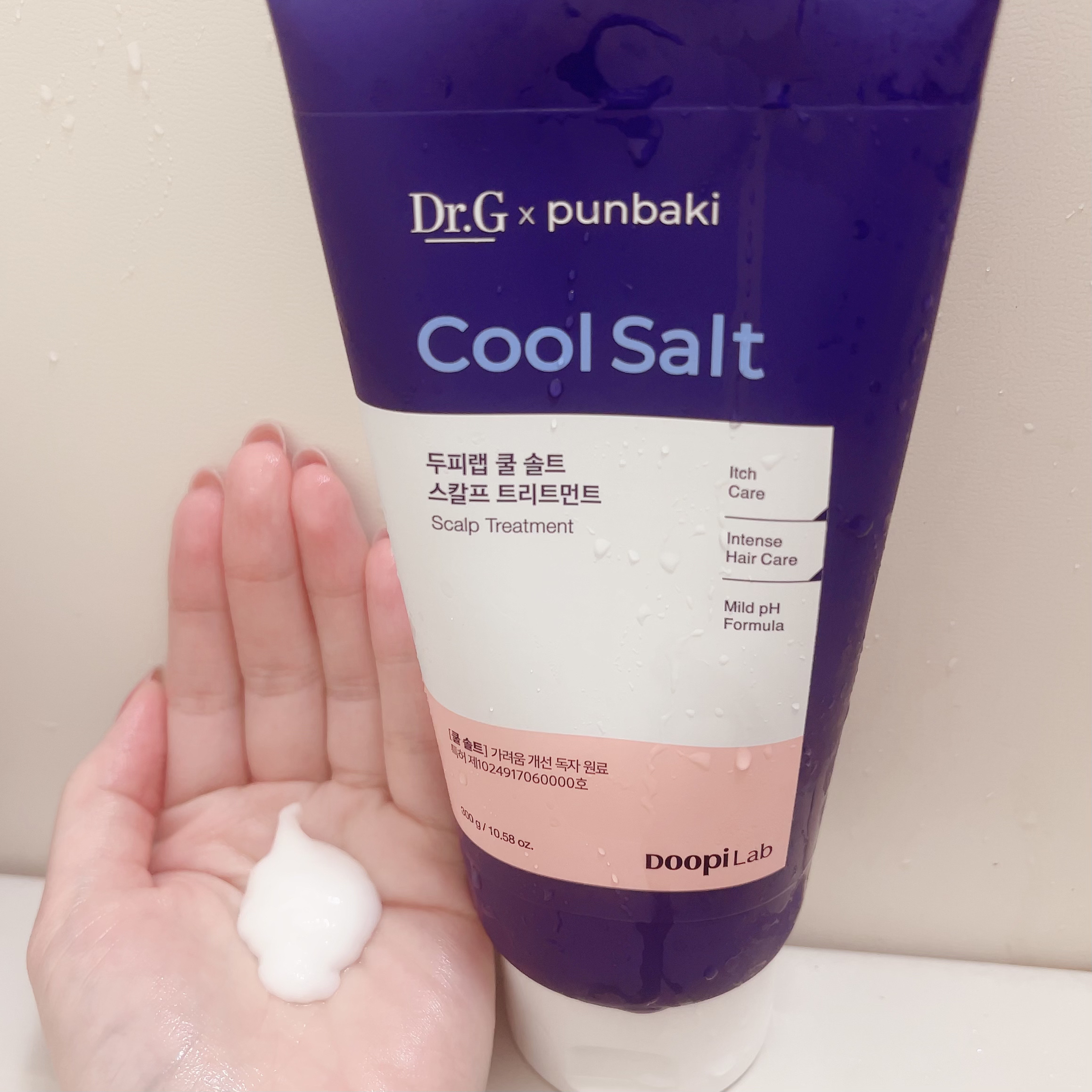 クールソルトスケーリングシャンプー/クールソルトスカルプトリートメント トリートメント300mL/Dr.G/市販シャンプーを使ったクチコミ（3枚目）