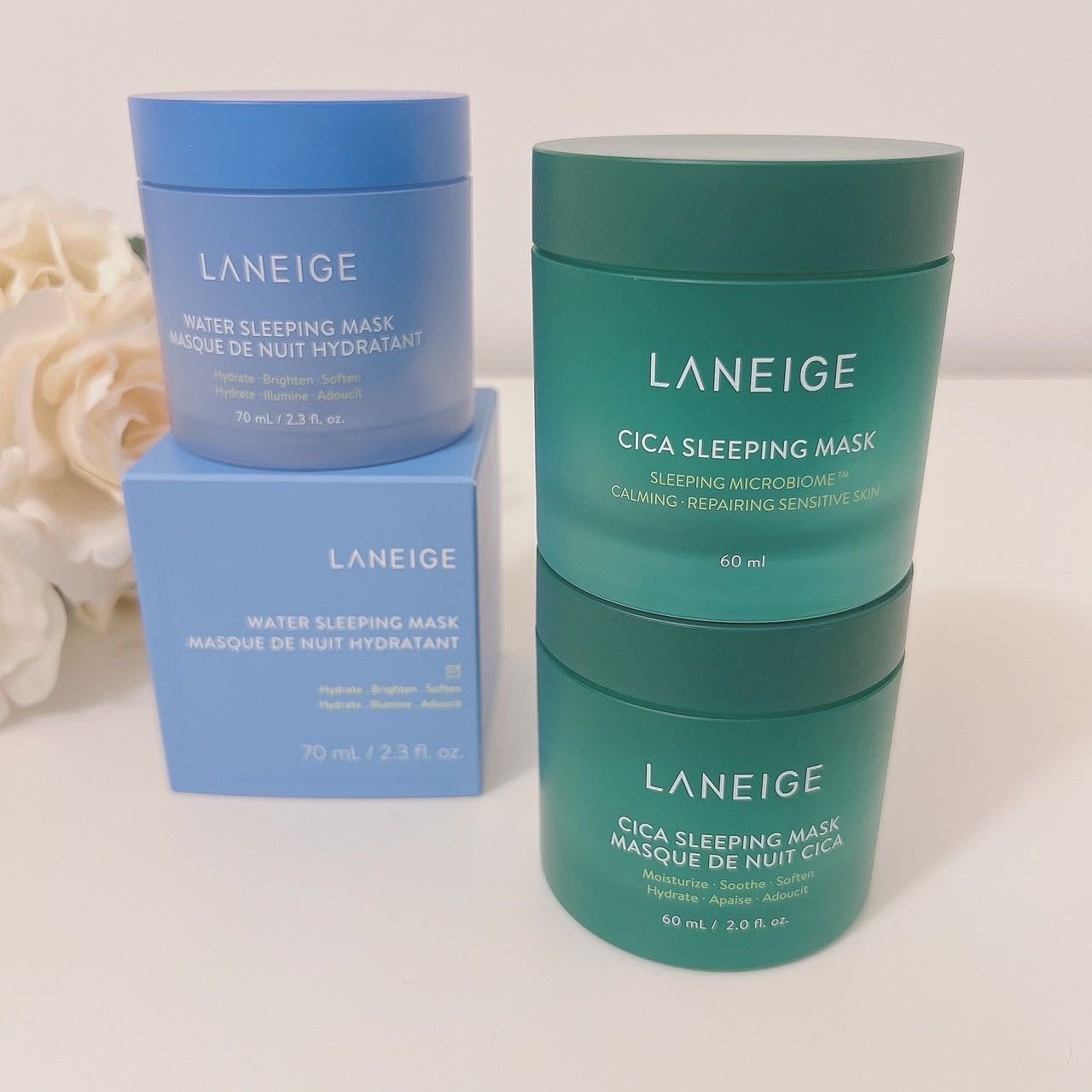 シカスリーピングマスク/LANEIGE/フェイスクリームを使ったクチコミ(3枚目)