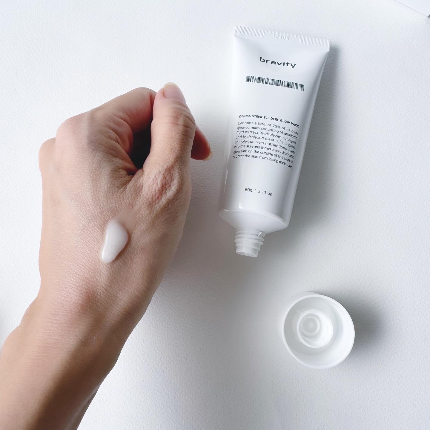 STEMCELL DEEP GLOW PACK/bravity/シートマスク・パックを使ったクチコミ（2枚目）