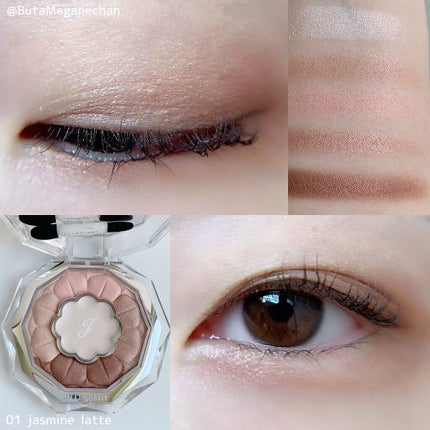 ジルスチュアート ブルームクチュール アイズ/JILL STUART/アイシャドウパレットを使ったクチコミ(3枚目)