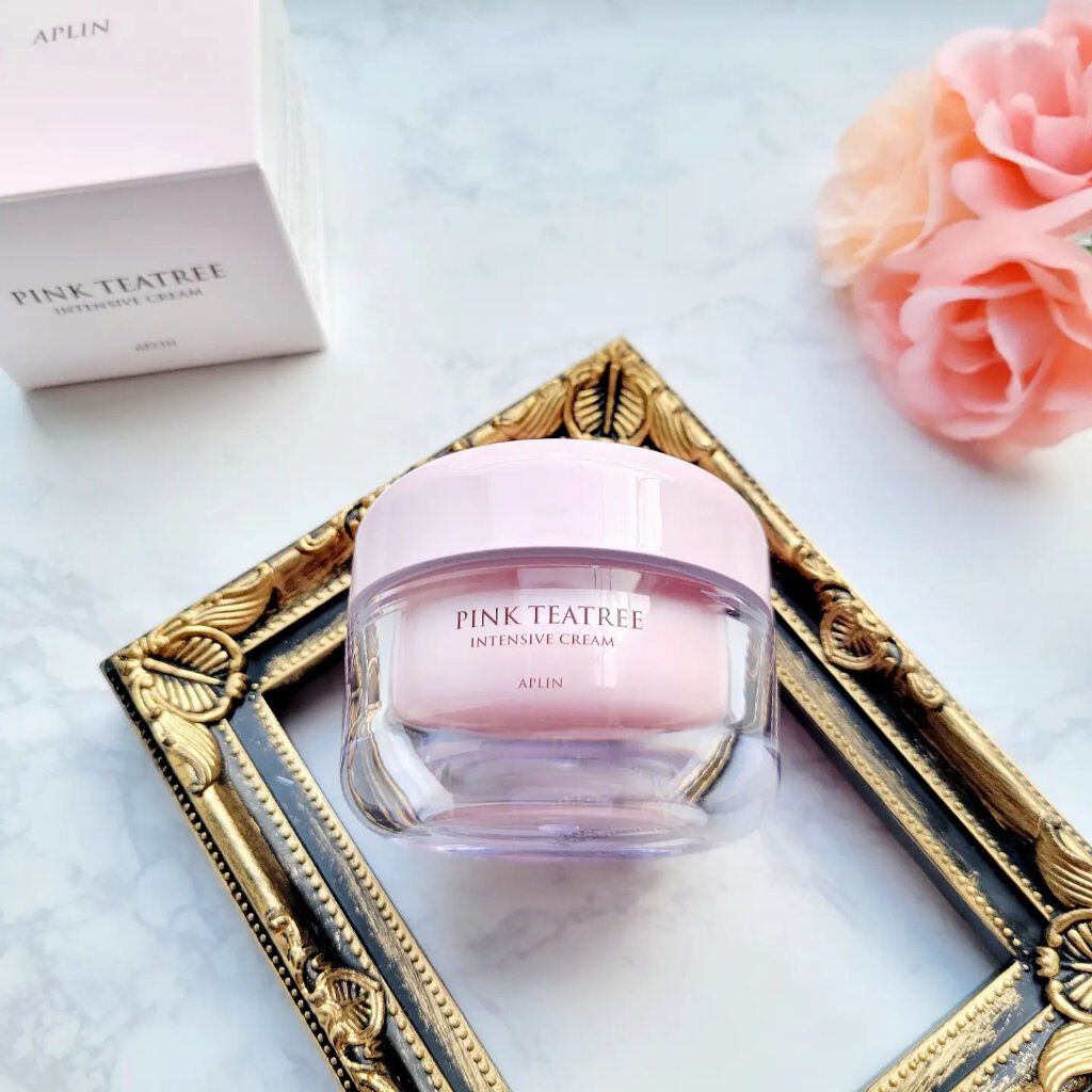 ピンクティーツリークリーム/APLIN/フェイスクリームを使ったクチコミ（1枚目）