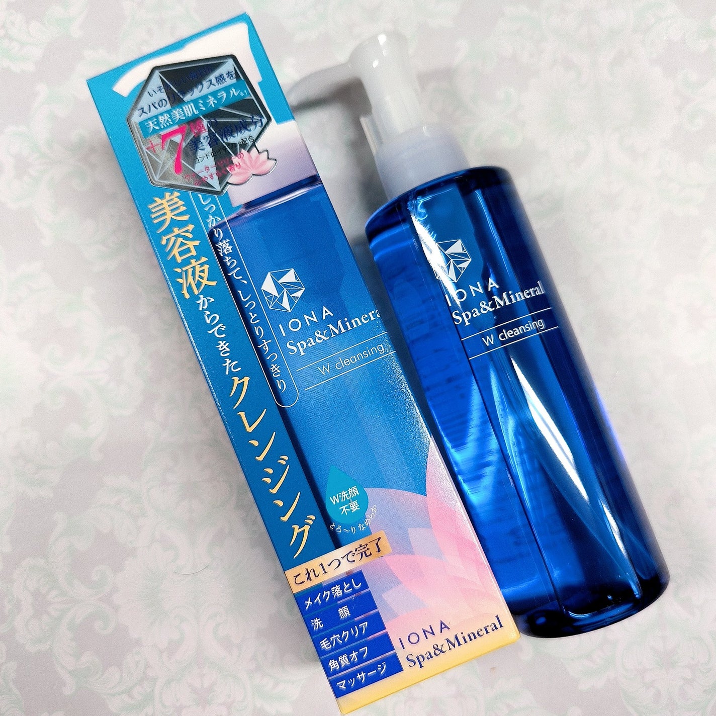 Wクレンジング /イオナ スパ&ミネラル/オイルクレンジングを使ったクチコミ(3枚目)