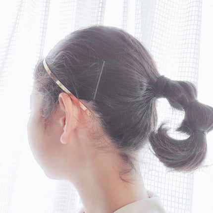 アクセサリー/3COINS/ヘアアクセサリーを使ったクチコミ(2枚目)