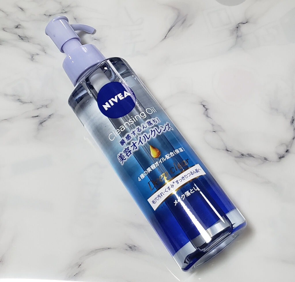 ニベア クレンジングオイル ディープクリア/ニベア/オイルクレンジングを使ったクチコミ（1枚目）