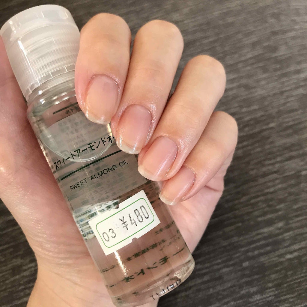 スウィートアーモンドオイル/無印良品/ボディオイルを使ったクチコミ(1枚目)