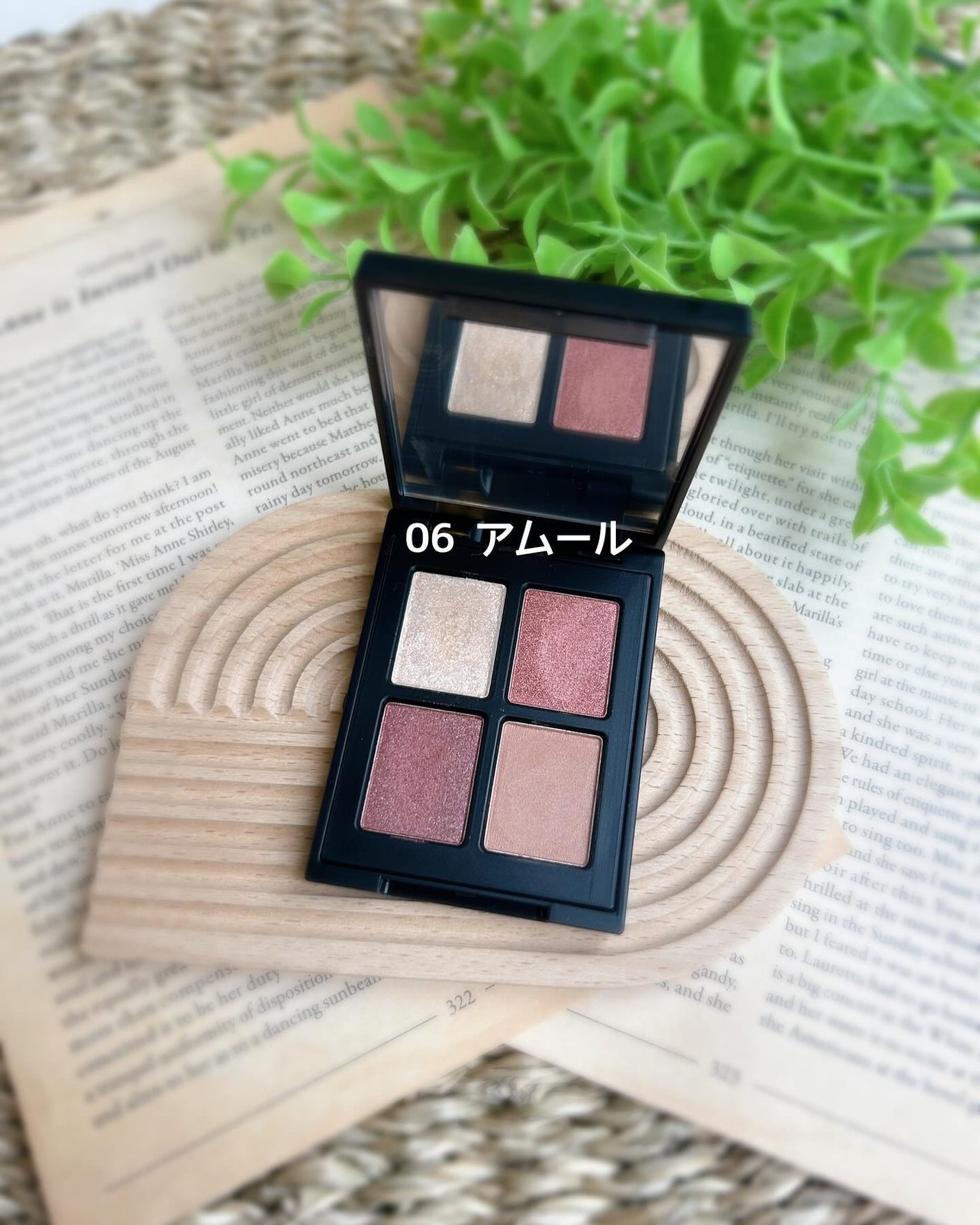 エトワルローズ 4色アイシャドウ/Étoile Rose/アイシャドウパレットを使ったクチコミ(2枚目)