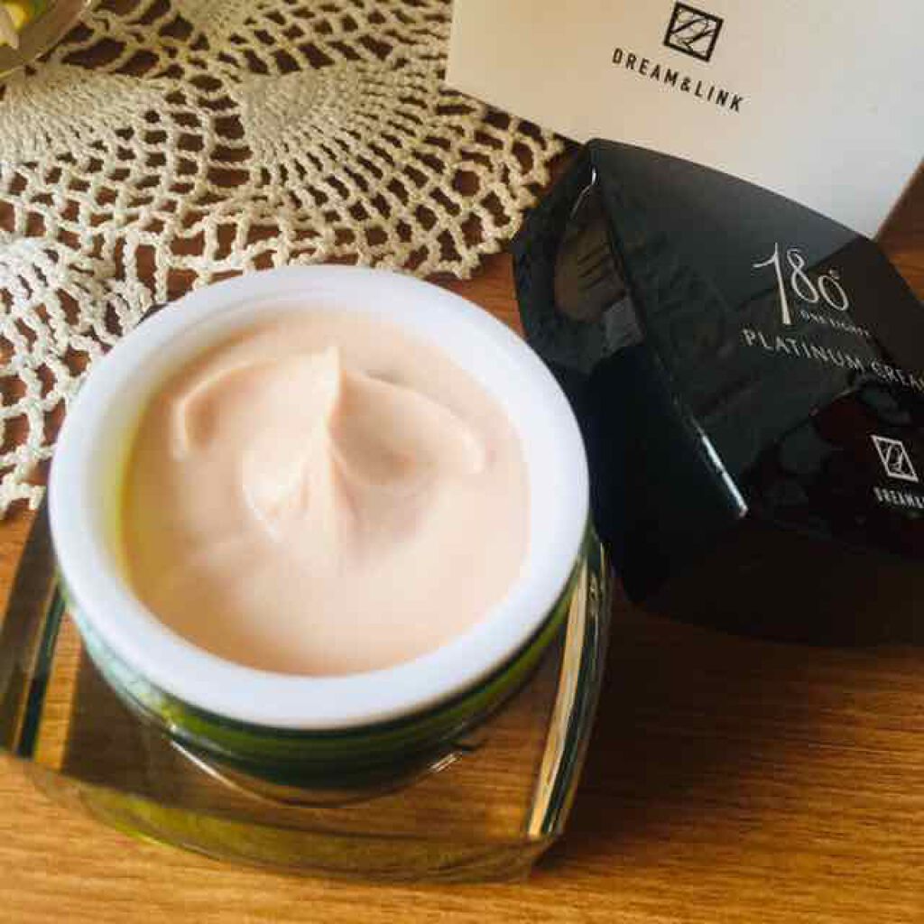 プラチナクリーム/180°(ワンエイティ)/フェイスクリームを使ったクチコミ(3枚目)