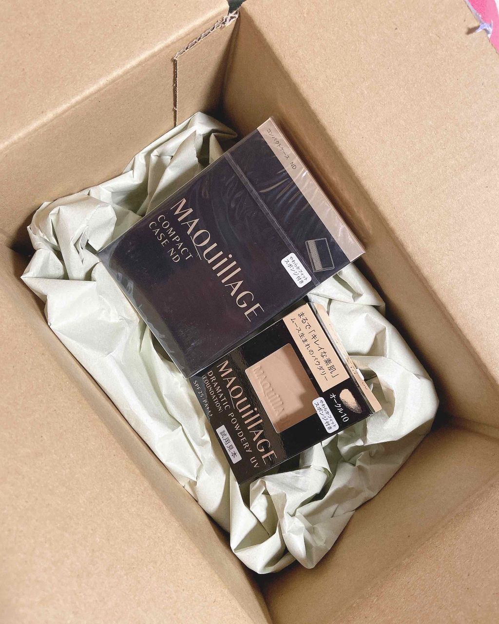 ドラマティックパウダリー UV/マキアージュ/パウダーファンデーションを使ったクチコミ(1枚目)