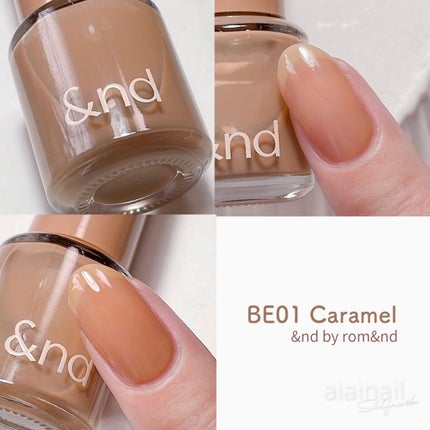 アンドバイロムアンド グラッシードロップネイル/&nd by rom&nd/マニキュアを使ったクチコミ(5枚目)