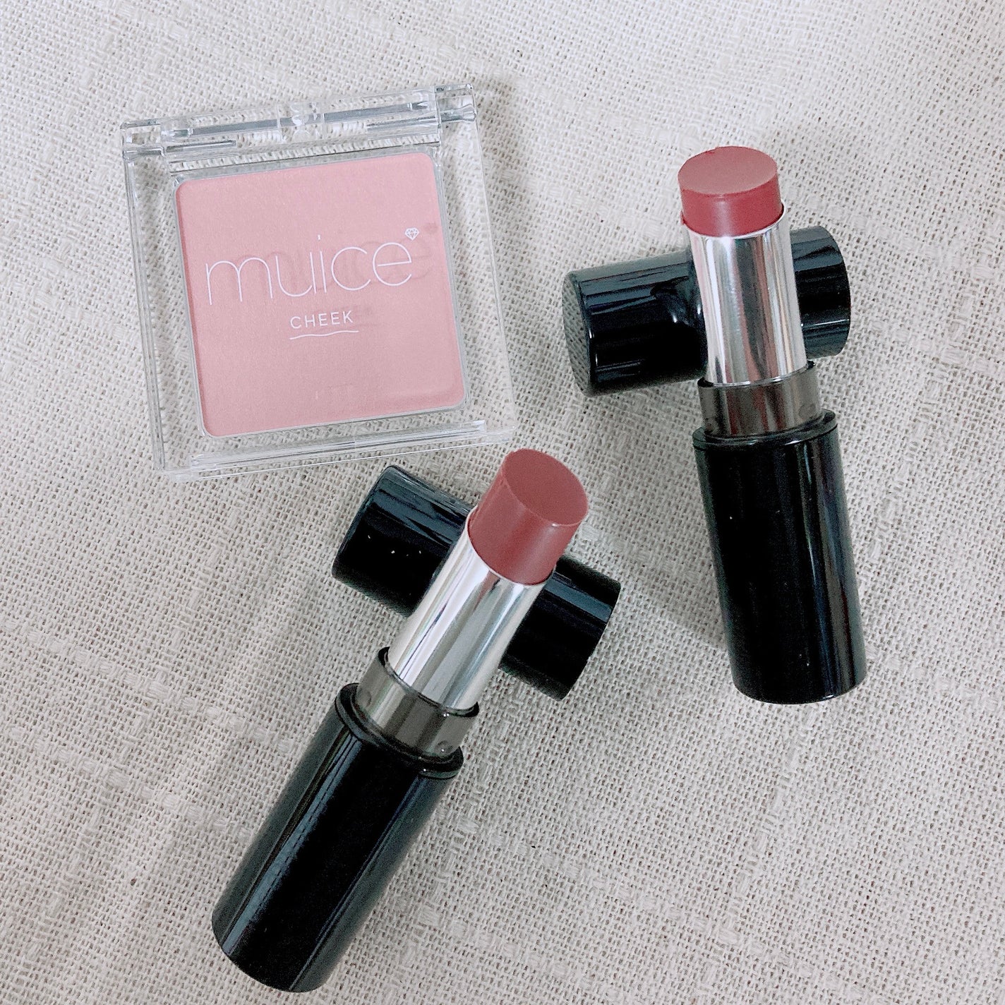 ぽわんチーク/muice/パウダーチークを使ったクチコミ(3枚目)