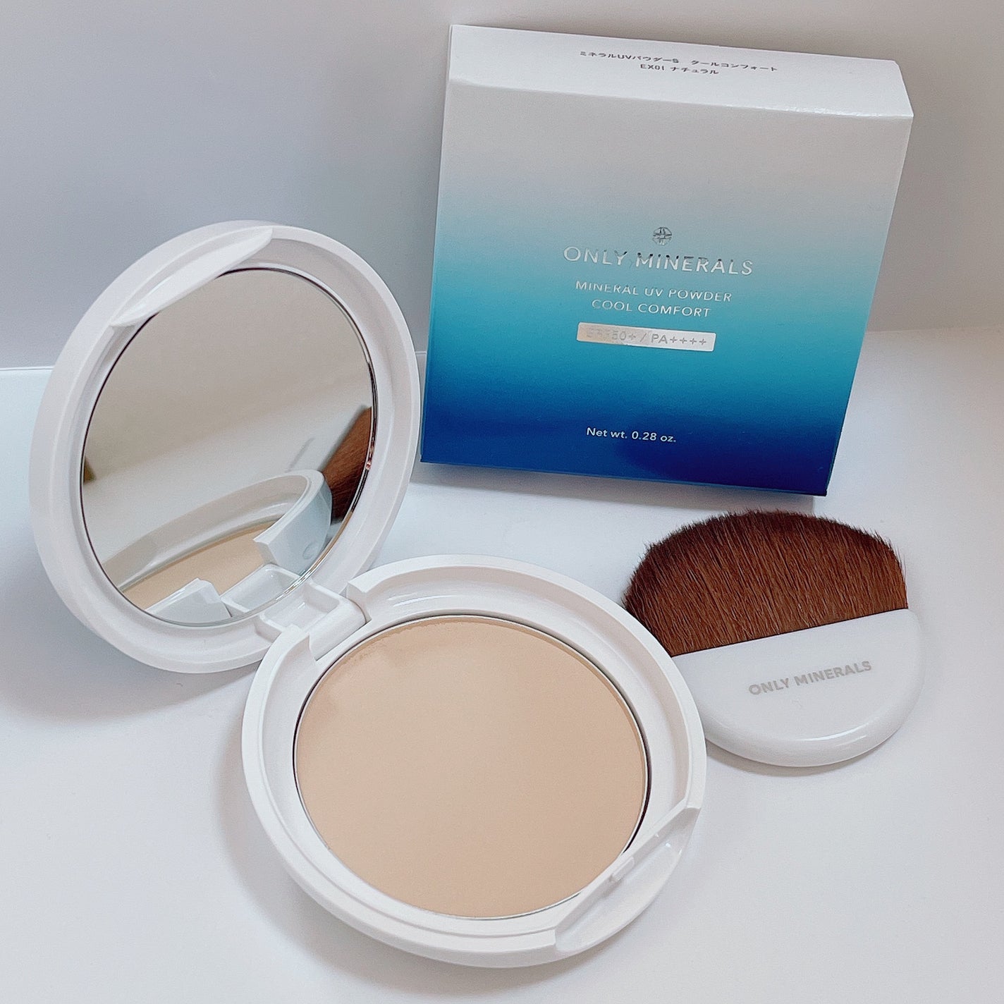 ミネラルUVパウダーS クールコンフォート/ONLY MINERALS/プレストパウダーを使ったクチコミ(5枚目)