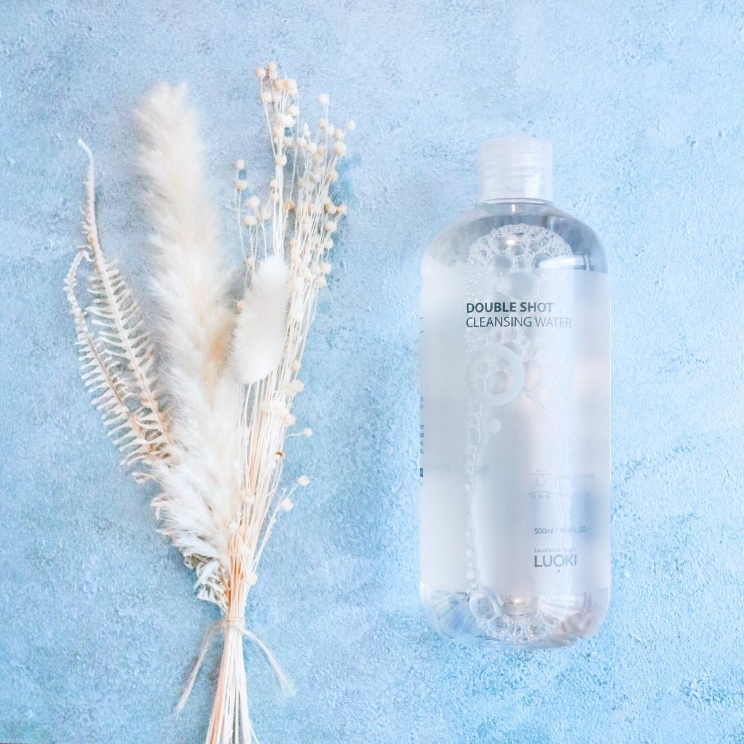 ダブルショットクレンジングウォーター/LUOKI/クレンジングウォーターを使ったクチコミ（2枚目）