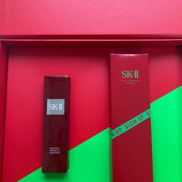 SK-II ミッド-デイ ミラクル エッセンスのクチコミ「❤︎SK-II購入品

✼••┈┈┈┈••✼••┈┈┈┈••✼


フェイシャルトリートメント.....」（2枚目）