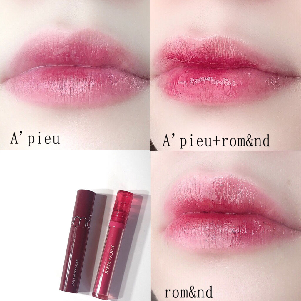 アピュー ジューシーパン ウォーターティント/A’pieu/リップティントを使ったクチコミ（1枚目）