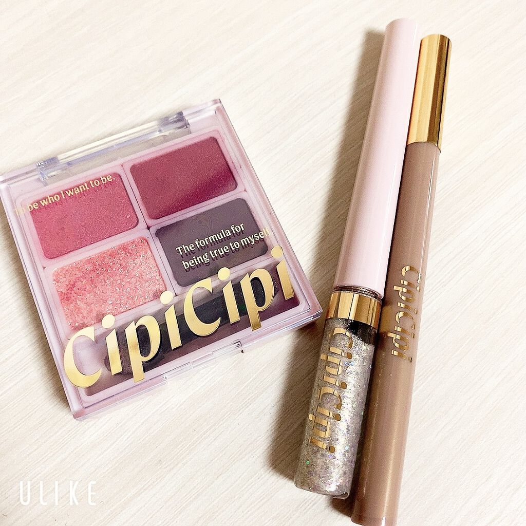 ドレッシーシャドウ/CipiCipi/アイシャドウパレットを使ったクチコミ（1枚目）