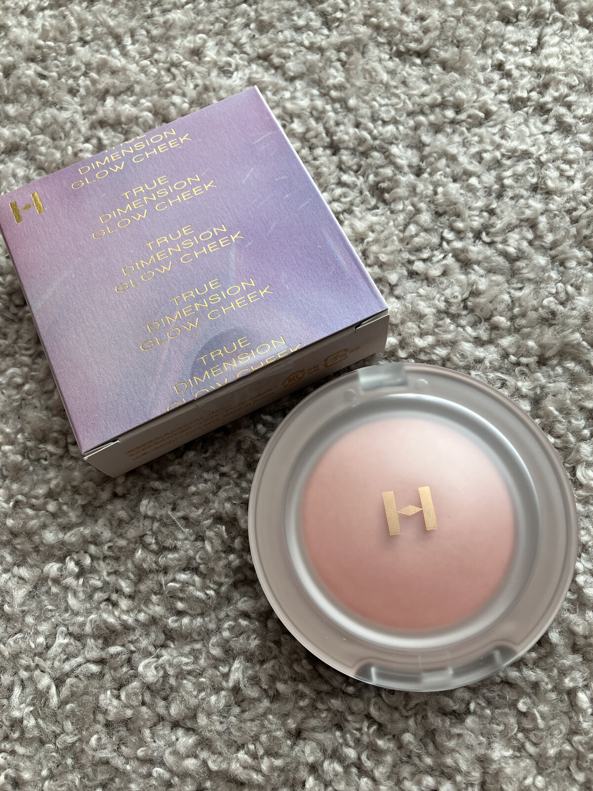 トゥルーディメンショングロウチーク/hince/パウダーチークを使ったクチコミ（1枚目）