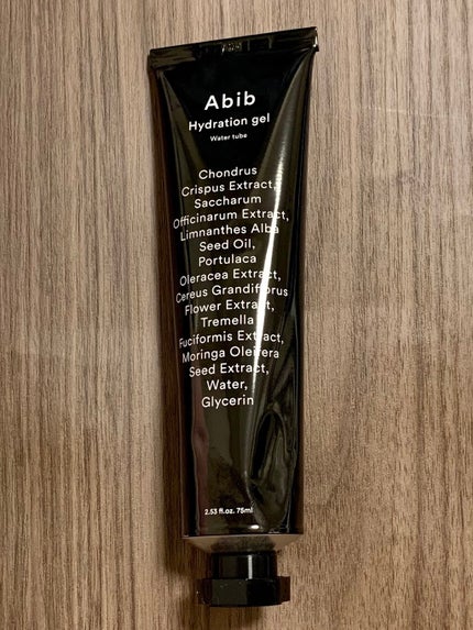 HYDRATION GEL WATER TUBE/Abib /フェイスクリームを使ったクチコミ(1枚目)