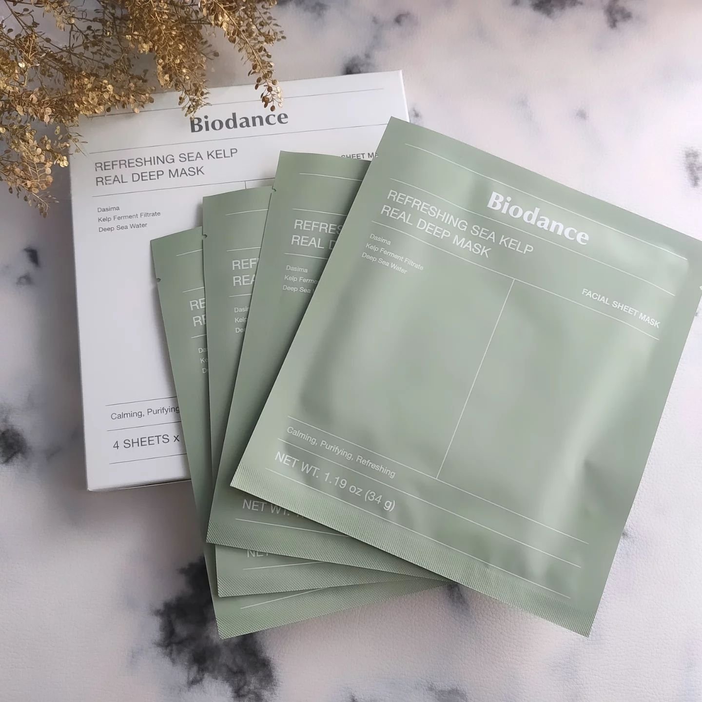 リフレッシング シーケルプ リアルディープマスク/Biodance/シートマスク・パックを使ったクチコミ（2枚目）