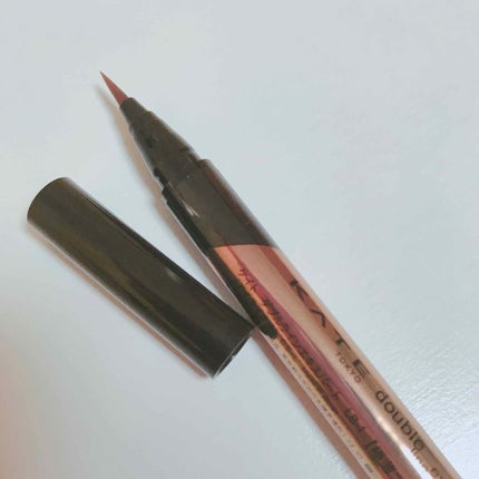 ダブルラインエキスパート/KATE/リキッドアイライナーを使ったクチコミ(2枚目)