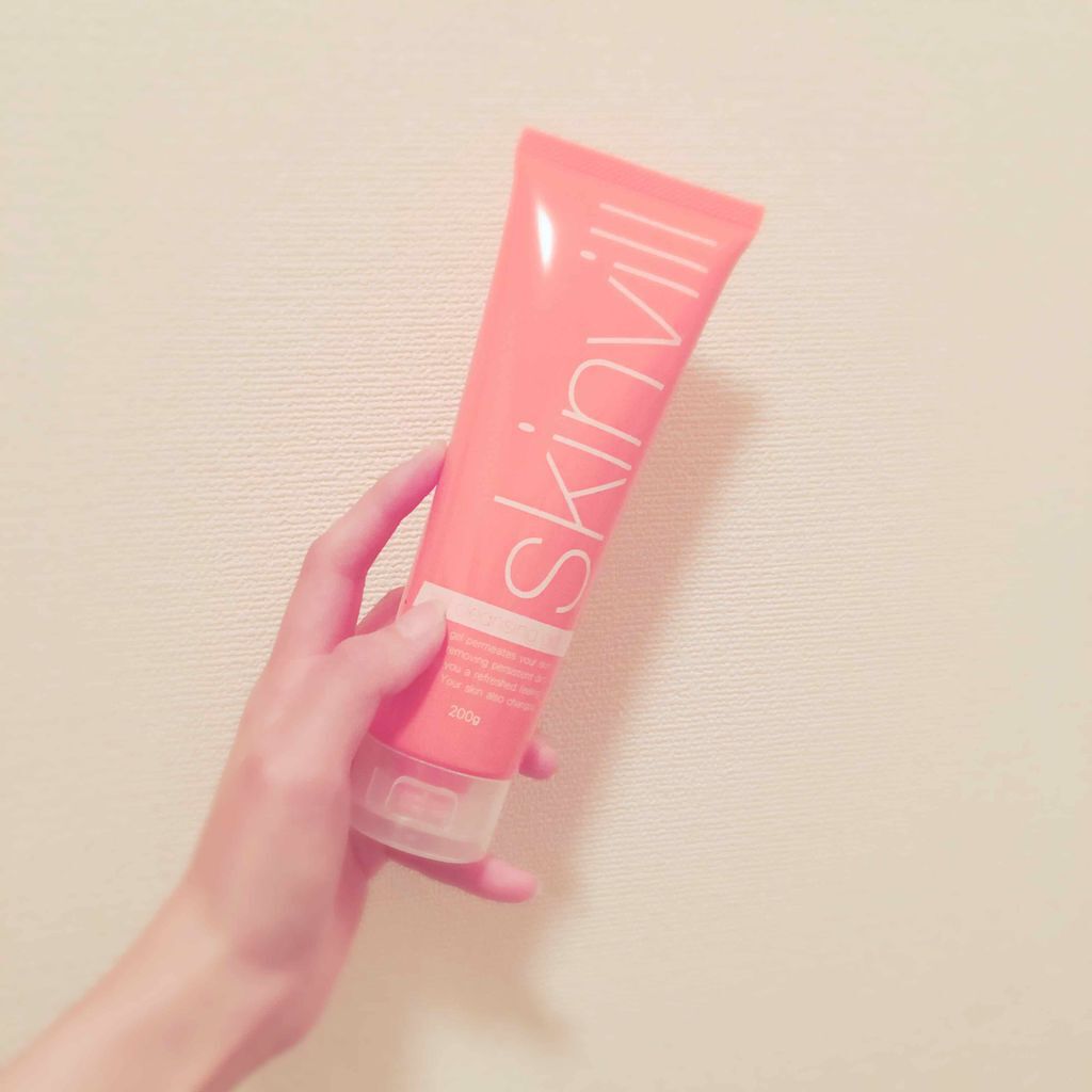 ホットクレンジングジェル(旧)/skinvill/クレンジングジェルを使ったクチコミ(1枚目)