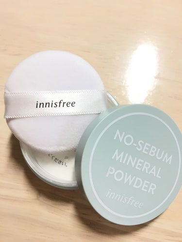 ノーセバム　ミネラルパウダー　N/innisfree/ルースパウダーを使ったクチコミ（1枚目）