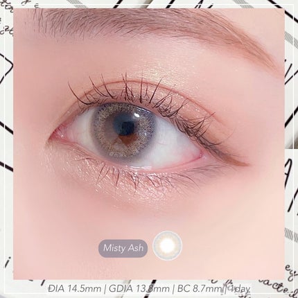 エバーカラーワンデー ルクアージュ/エバーカラー/ワンデー(1DAY)カラコンを使ったクチコミ(4枚目)