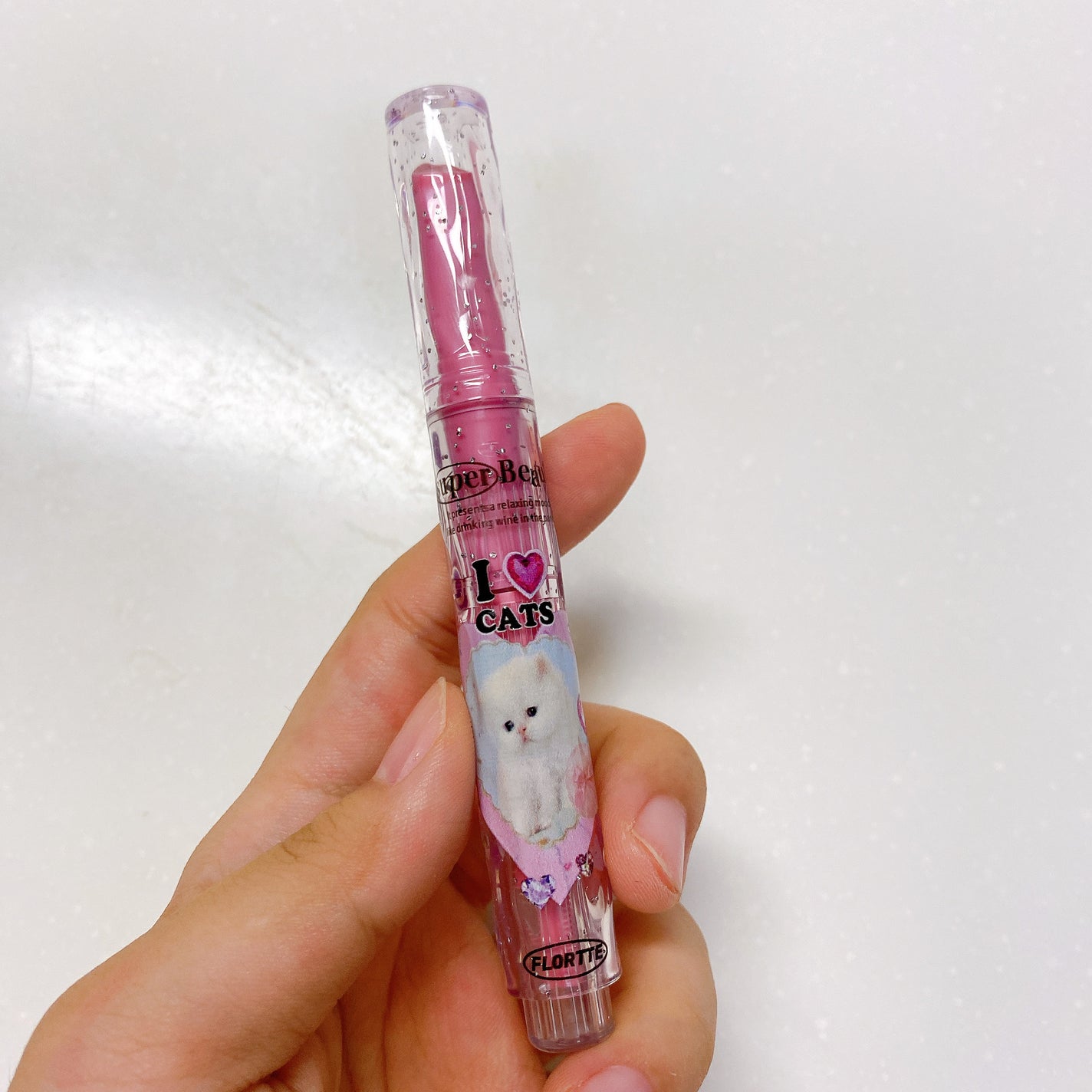 フロレット メルティーハート スティックグロス/FLORTTE/口紅を使ったクチコミ(1枚目)