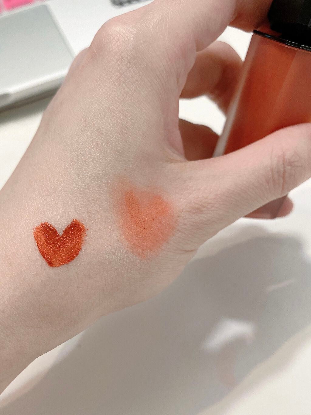 センシュアルパウダーマットリキッド/HERA/口紅を使ったクチコミ(3枚目)